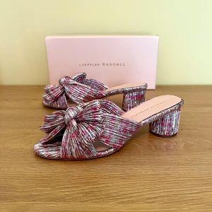 Loeffler Randal Emilia Pink Multi Sandals
